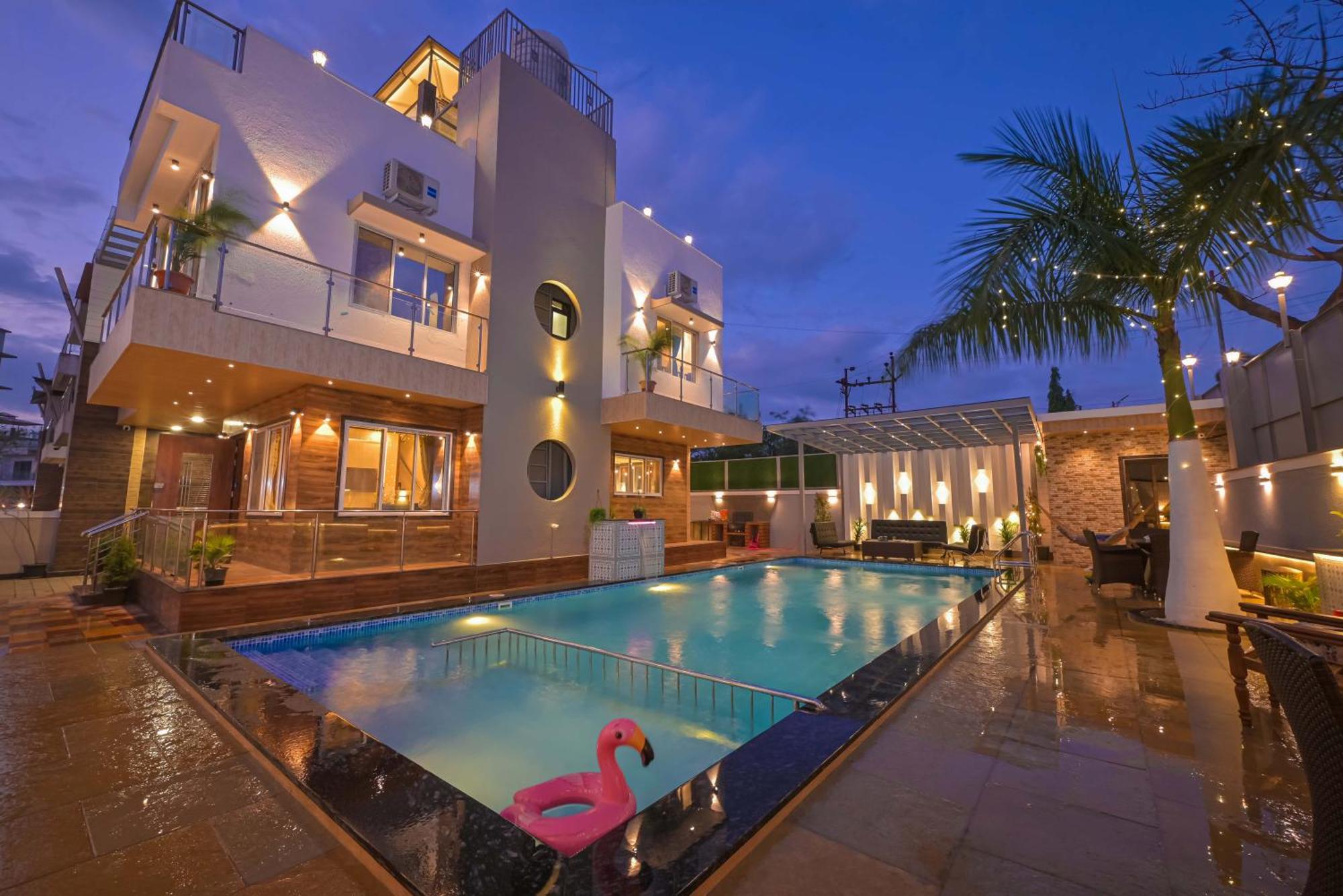 Azure Retreat Villa By Tropicana Stays Lonavala Kültér fotó