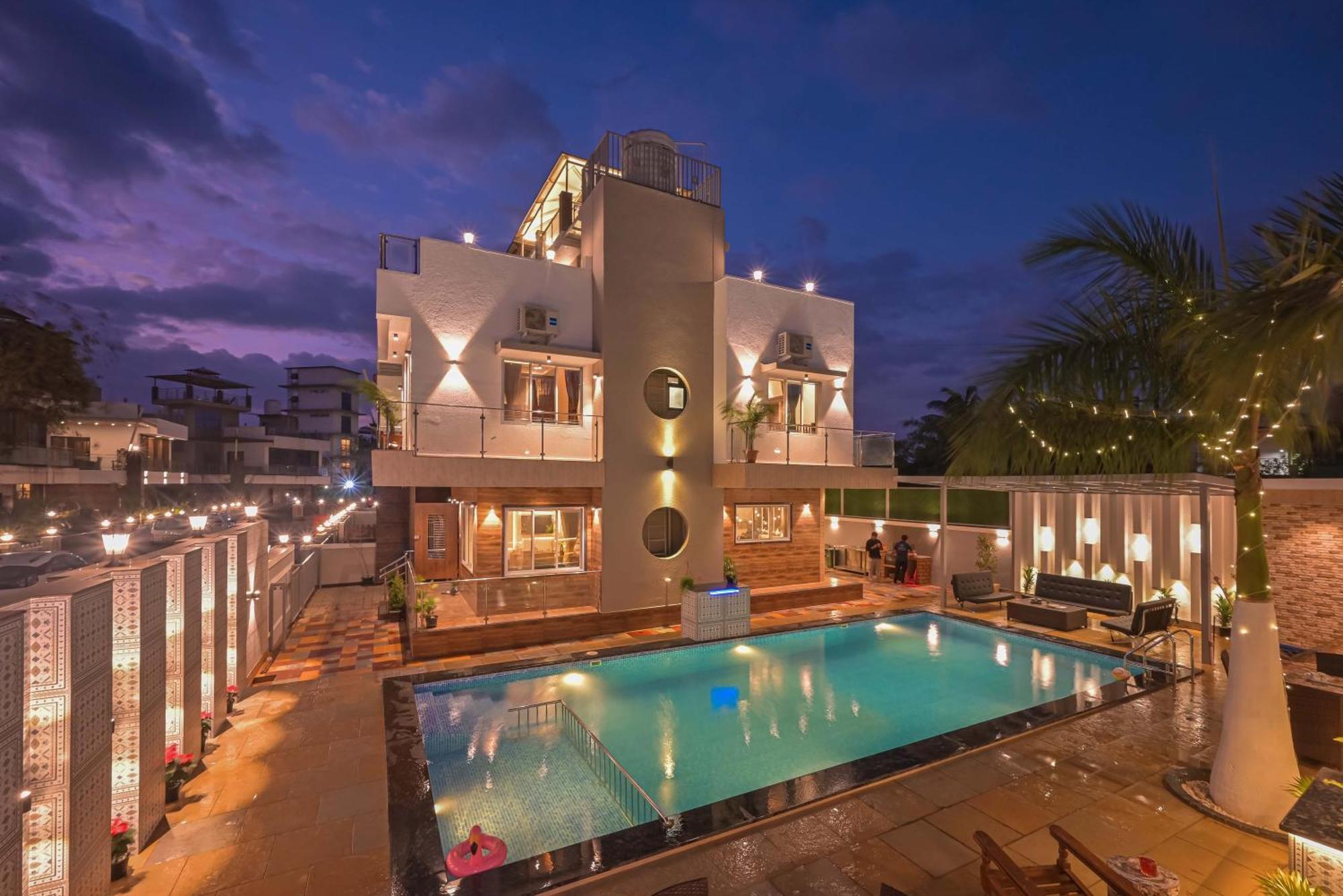 Azure Retreat Villa By Tropicana Stays Lonavala Kültér fotó